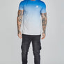 SikSilk - Blue White Fade T-Shirt