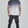 SikSilk - Black White Fade T-Shirt