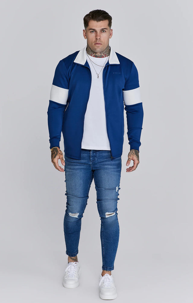 SikSilk - Navy Track Top