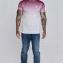 SikSilk - Red White Fade T-Shirt