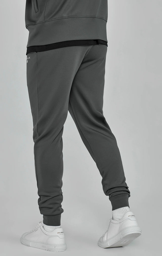 SikSilk - Grey Essentials Poly Track Pants