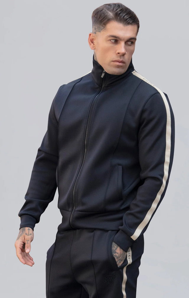 SikSilk - Black Track Top