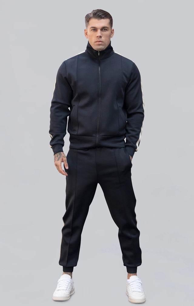 SikSilk - Black Track Top