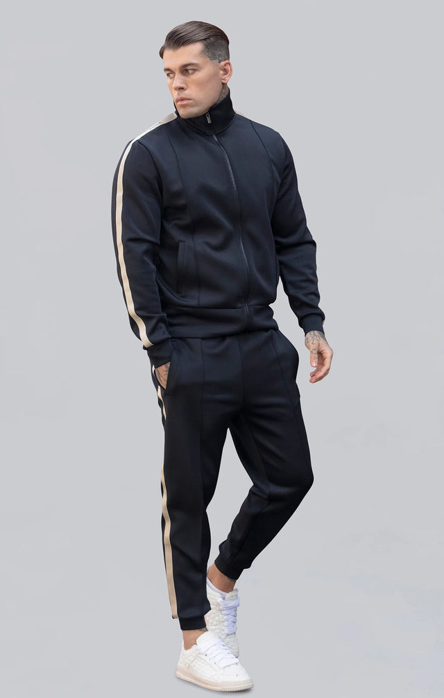 SikSilk - Black Track Top