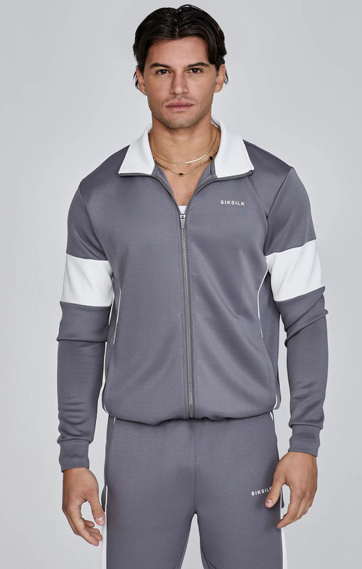 SikSilk - Grey Track Top