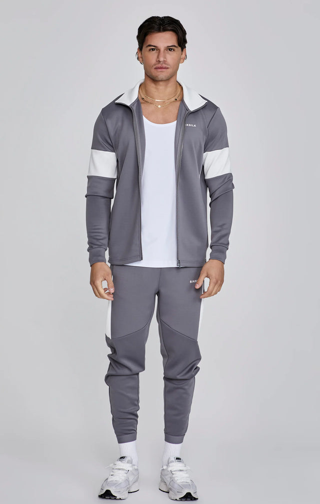 SikSilk - Grey Track Top