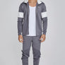 SikSilk - Grey Track Top