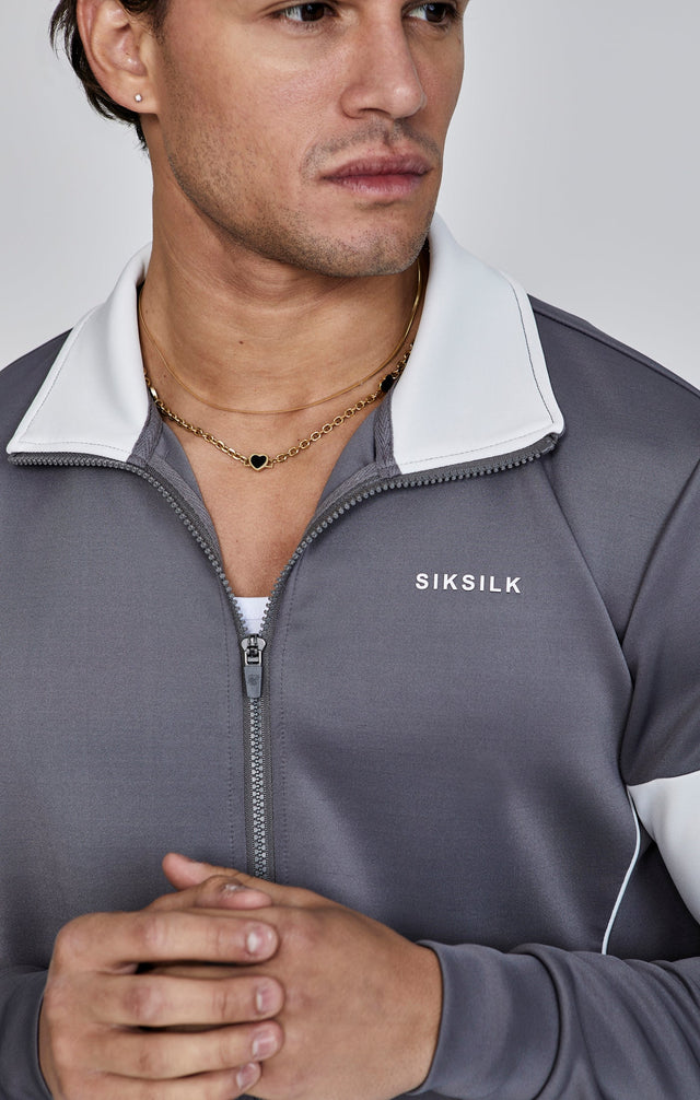 SikSilk - Grey Track Top