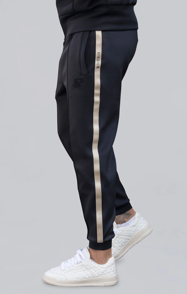 SikSilk - Black Smart Joggers