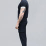 SikSilk - Black Polo T-Shirt