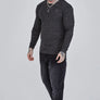 SikSilk - Black Long Sleeve T-Shirt