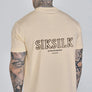 SikSilk - Ecru Graphic T-Shirt