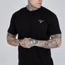 SikSilk - Black Graphic T-Shirt