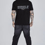 SikSilk - Black Graphic T-Shirt