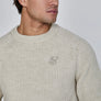 SikSilk - Ecru Knitted Sweater