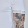 SikSilk - White&Silver Tech T-Shirt