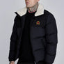 SikSilk - Black Puffer Jacket