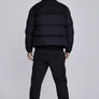 SikSilk - Black Puffer Jacket