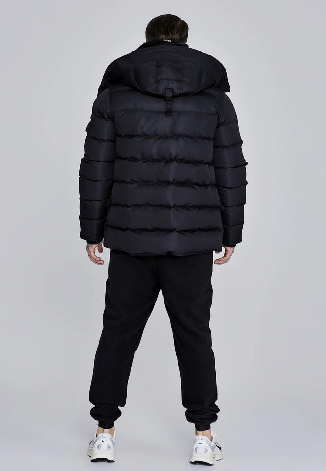 SikSilk - Black Parka
