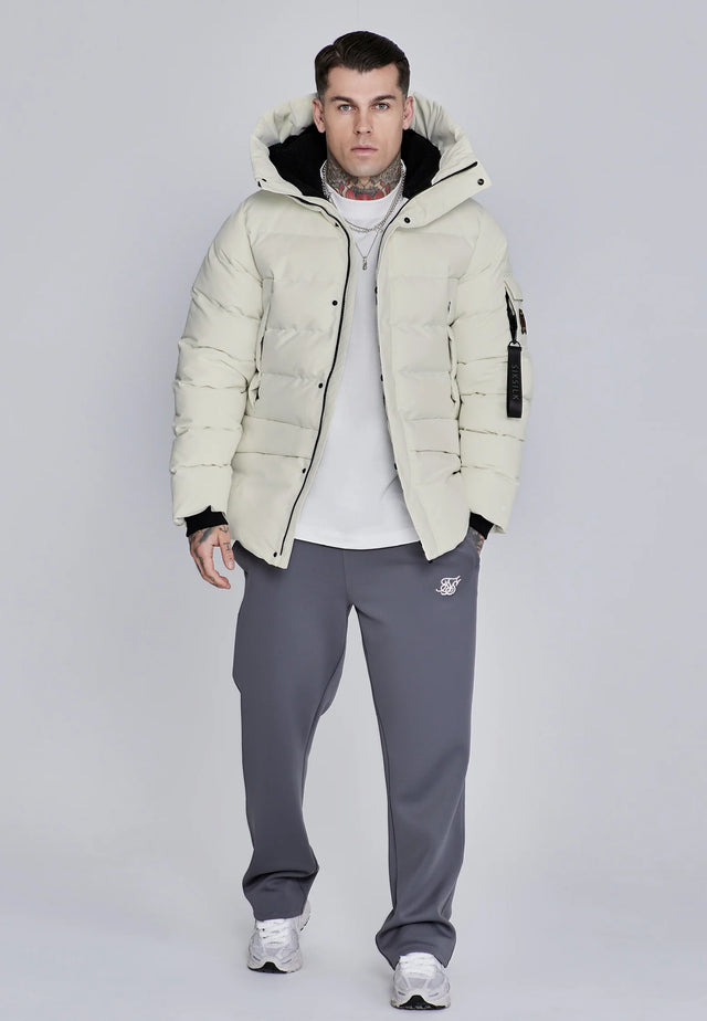 SikSilk - Ecru Parka