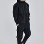 SikSilk - Black Utility Hoodie
