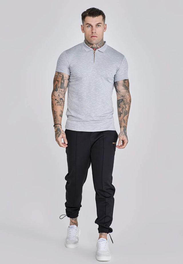 SikSilk - Grey Smart Polo