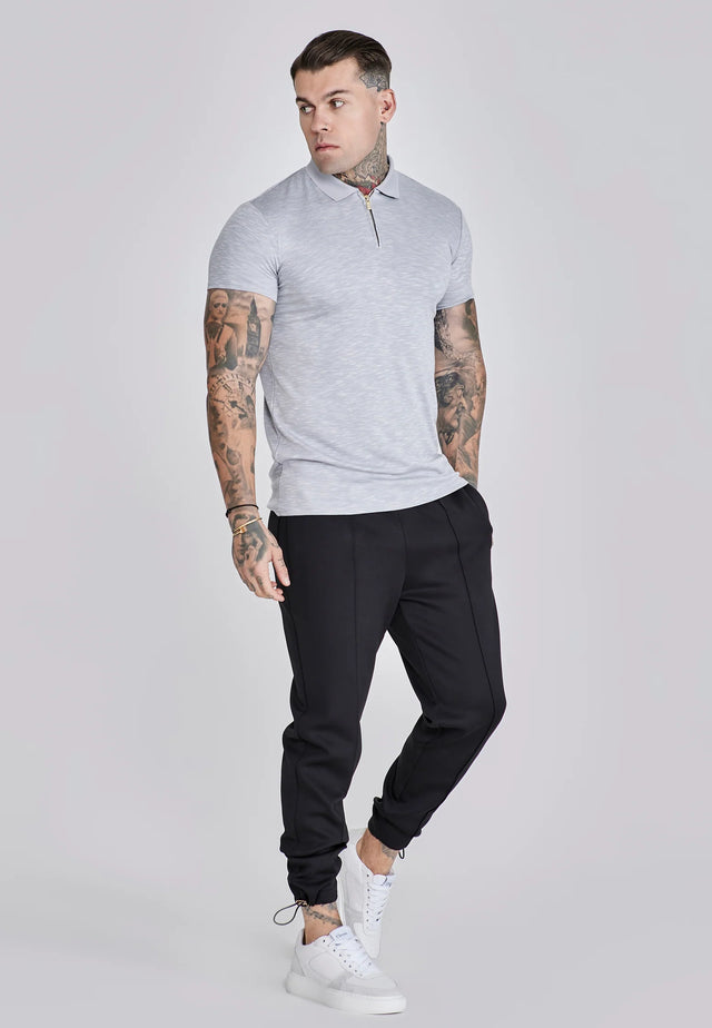 SikSilk - Grey Smart Polo