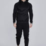 SikSilk - Black Muscle Fit Joggers