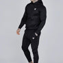 SikSilk - Black Essentials Poly Hoodie