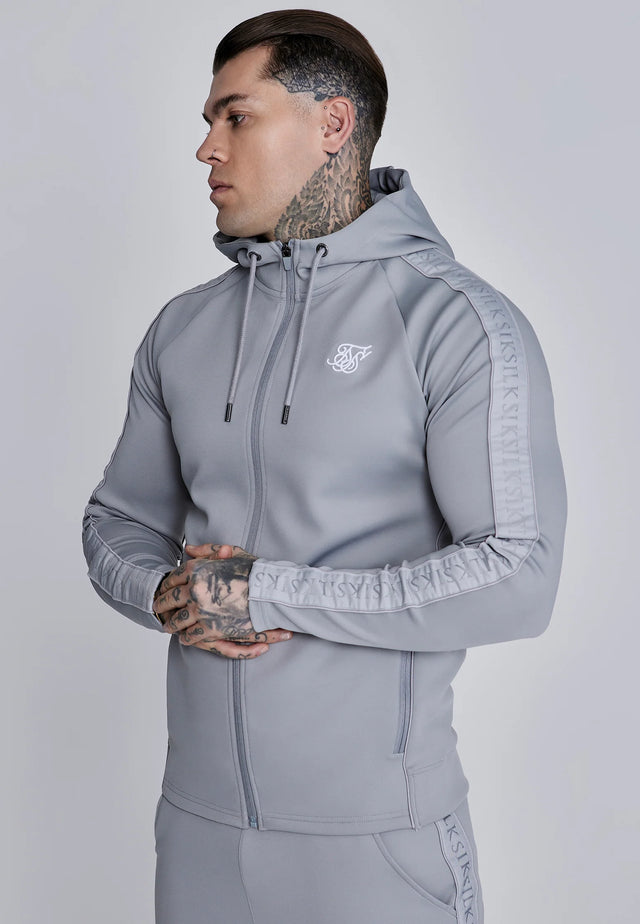SikSilk - Grey Hoodie and Joggers Set