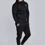 SikSilk - Black Hoodie and Joggers Set