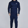 SikSilk - Navy Hoodie and Joggers Set