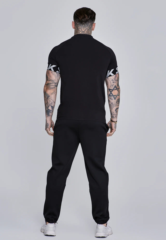 SikSilk - Black Tech T-Shirt