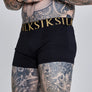 SikSilk - Black Pack of 5 Boxer Shorts