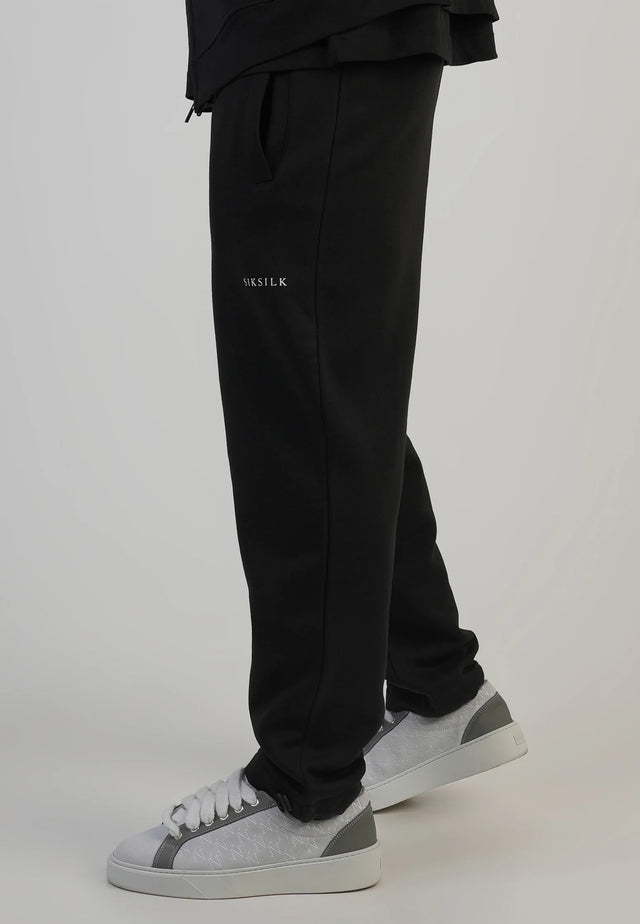 SikSilk - Black Track Pants