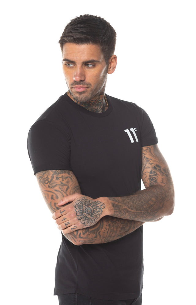 11 Degrees - Core Muscle T-Shirt - Black