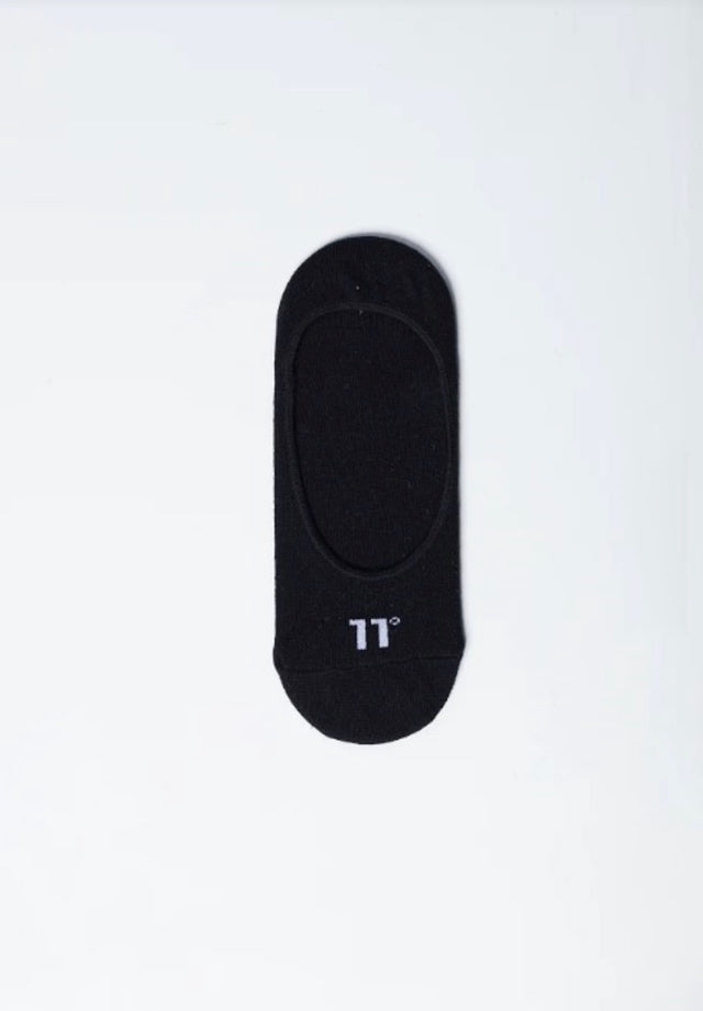 11 Degrees - Core Invisible Socks 3Darab - Black