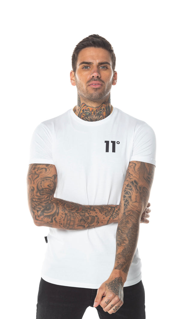 11 DEGREES Core Muscle T-Shirt - White